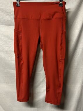 90 Degree By Reflex Active Leggings in Rust